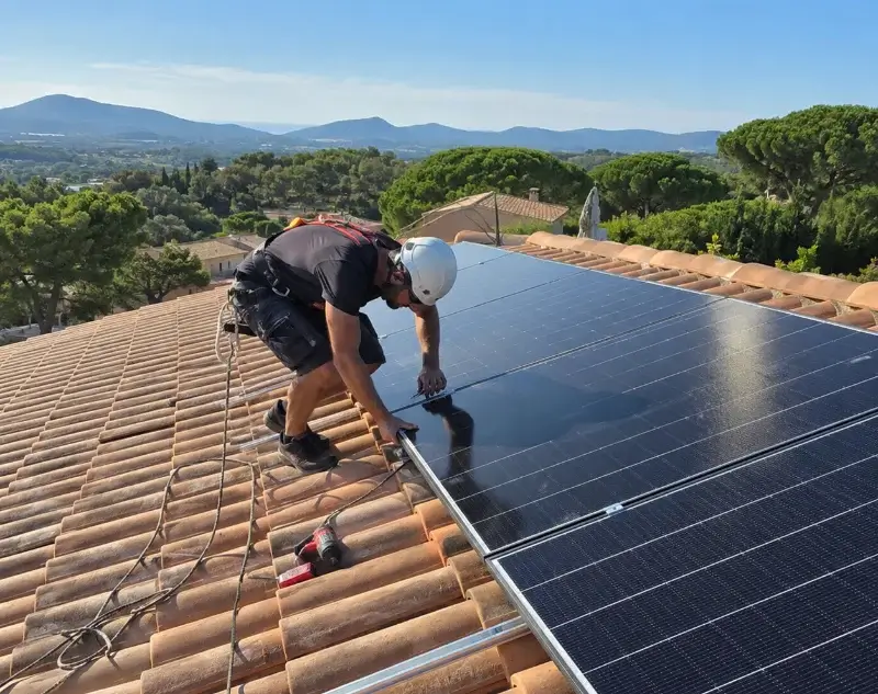 Installateur panneaux solaires Sourzac — pose photovoltaïque sur toiture